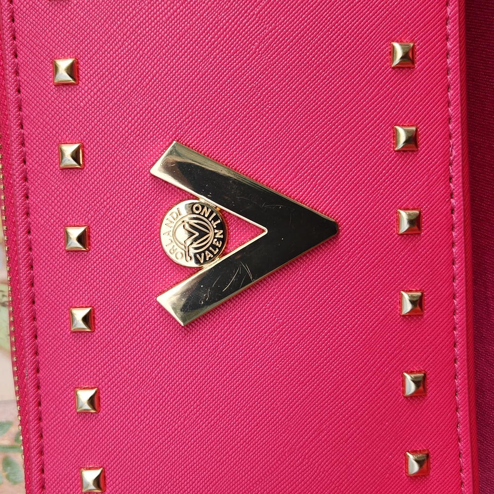 Pink Valentino Orlandi Crossbody Made In Italy - Picture 3 of 12